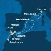 Spain, Italy, France, Gibraltar, Morocco