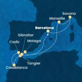 Spain, Gibraltar, Morocco, France, Italy