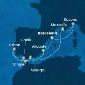 Spain, Portugal, Morocco, France, Italy