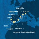 Spain, Portugal, Morocco, France, Italy