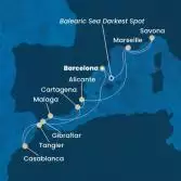 Spain, Morocco, Gibraltar, France, Italy