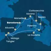Spain, Morocco, Italy, France