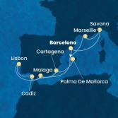 Spain, Portugal, Balearic Islands, France, Italy