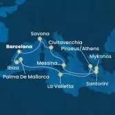 Spain, Balearic Islands, Malta, Greece, Italy