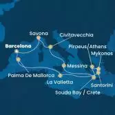 Spain, Balearic Islands, Malta, Greece, Italy