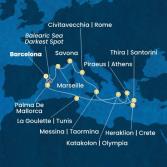 Spain, France, Italy, Greece, Tunisia, Balearic Islands