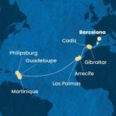 Spain, Gibraltar, Canary Islands, Antilles
