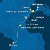 Spain, Portugal, Canary Islands, Cape Verde, Brazil