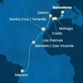 Spain, Portugal, Canary Islands, Cape Verde, Brazil