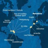 Spain, Gibraltar, Canary Islands, Antilles, Virgin Islands