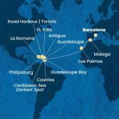 Spain, Canary Islands, Antilles, Dominican Republic, Virgin Islands