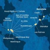 Spain, Gibraltar, Canary Islands, Antilles, Virgin Islands