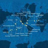 Spain, Portugal, The Azores, United States, Florida (USA), Mexico, USA, Hawaii, Polynesia, Fiji, New Caledonia, Australia