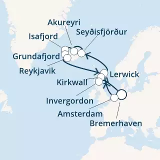 Germany, Netherlands, Scotland, Iceland