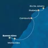 Argentina, Uruguay, Brazil