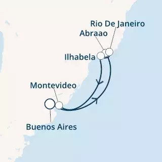 Argentina, Brazil, Uruguay