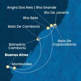 Argentina, Uruguay, Brazil