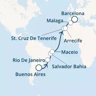 Argentina, Brazil, Canary Islands, Spain
