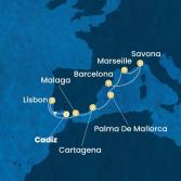 Spain, Portugal, Balearic Islands, France, Italy
