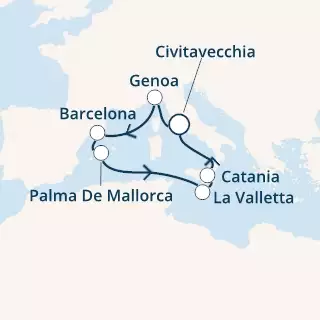 Italy, Spain, Balearic Islands, Malta