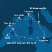 Italy, France, Spain, Balearic Islands