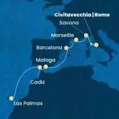 Italy, France, Spain, Canary Islands