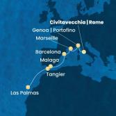 Italy, France, Spain, Morocco, Canary Islands