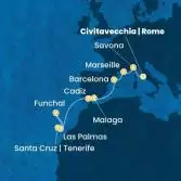 Italy, France, Spain, Canary Islands, Madeira 