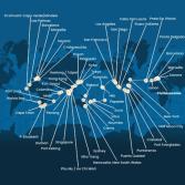 Italy, France, Spain, Portugal, The Azores, United States, Florida (USA), Mexico, USA, Hawaii, Polynesia, Fiji, Australia