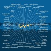 Italy, France, Spain, Portugal, The Azores, United States, Florida (USA), Mexico, USA, Hawaii, Polynesia, Fiji, Australia