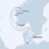Denmark, Norway, Germany