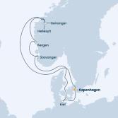 Denmark, Norway, Germany