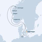 Denmark, Norway, Germany