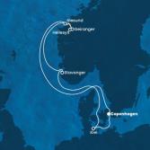 Denmark, Norway, Germany