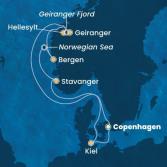 Denmark, Norway, Germany