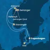 Denmark, Norway, Germany