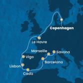 Denmark, France, Spain, Portugal, Italy