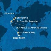 South Africa, Namibia, Canary Islands, Gibraltar, Spain