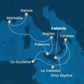 Italy, Malta, Corsica (France)