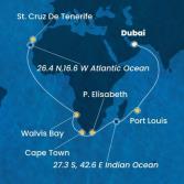 United Arab Emirates, Mauritius, South Africa, Namibia, Canary Islands