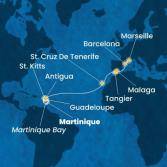 Antilles, Canary Islands, Morocco, Spain, France