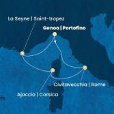 Italy, Corsica (France), France