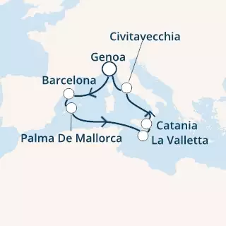 Italy, Spain, Balearic Islands, Malta