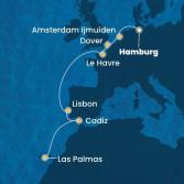 Germany, England, France, Portugal, Spain, Canary Islands