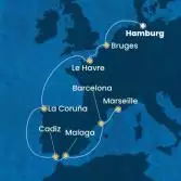 Germany, Belgium, France, Spain