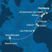 Germany, England, France, Portugal, Spain, Canary Islands, Antilles