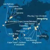 China, Vietnam, Singapore, Malaysia, Sri Lanka, Maldives, Mauritius, South Africa, Namibia, Cape Verde, Canary Islands, Spain