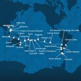 China, Philippines, Australia, Hawaii, Fiji, Tonga, Polynesia, Chile, Argentina