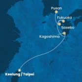 Taiwan, Japan, South Korea