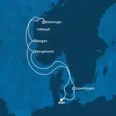 Germany, Denmark, Norway